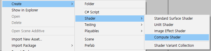 create computeshader